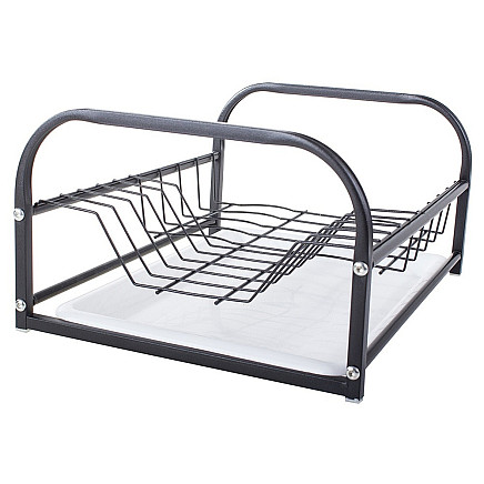 Dish drainer stand mixer metal tray