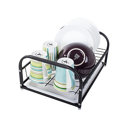 Dish drainer stand mixer metal tray