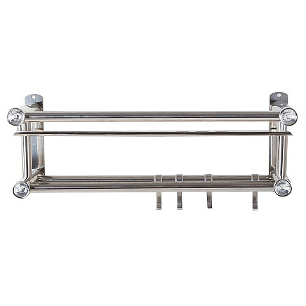 Bathroom shelf hanging shower organiser