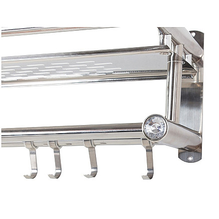 Bathroom shelf hanging shower organiser