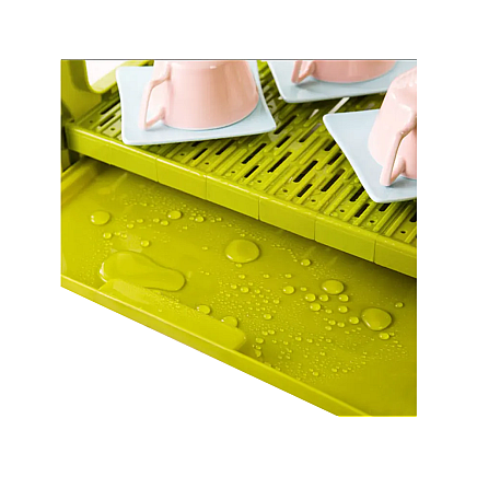 Dish drying rack drainer 3 tiers large