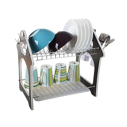 Dishwasher dryer stand mixer double-deck drainer