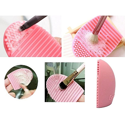 Brush cleaner brush cleaning egg