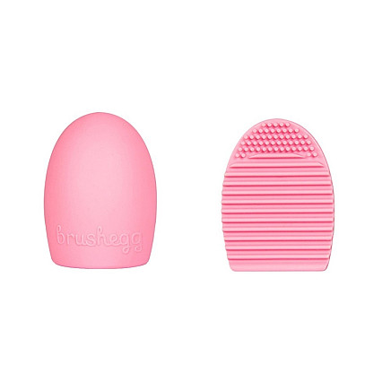 Brush cleaner brush cleaning egg