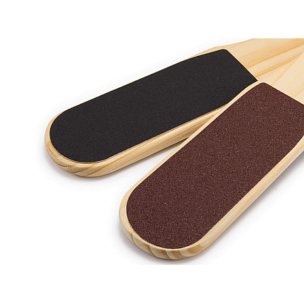 Divpusēja Koka Pēdu Vīle Skrubis Pedikīra Rīks