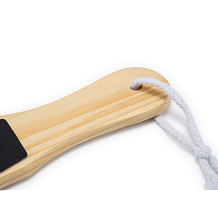 Divpusēja Koka Pēdu Vīle Skrubis Pedikīra Rīks