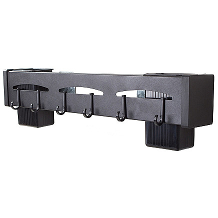 Kitchen wall-mounted shelf organiser hanger