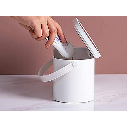 Meikapa Kosmētikas Organaizers ar Spoguli un LED Gaismu, Balts - 5907451340783 Meikapa Kosmētikas Organaizers ar Spoguli un LED Gaismu, Balts