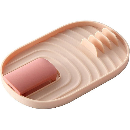 Kitchen spoon drainer pad