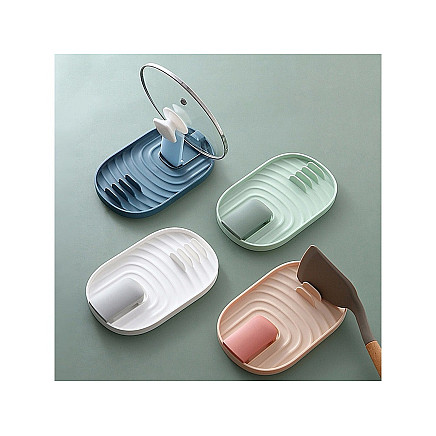 Kitchen spoon drainer pad