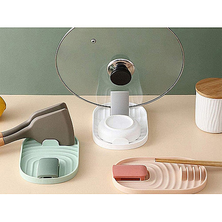 Kitchen spoon drainer pad