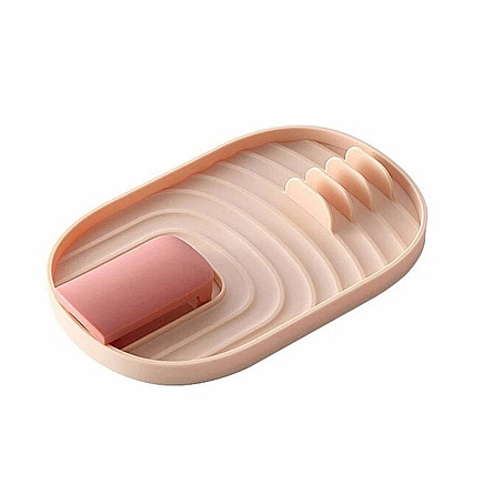 Kitchen spoon drainer pad