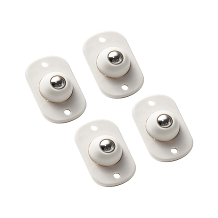 Self-adhesive furniture wheels roller 4 pcs