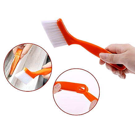 Slot cleaning brush slot scraper