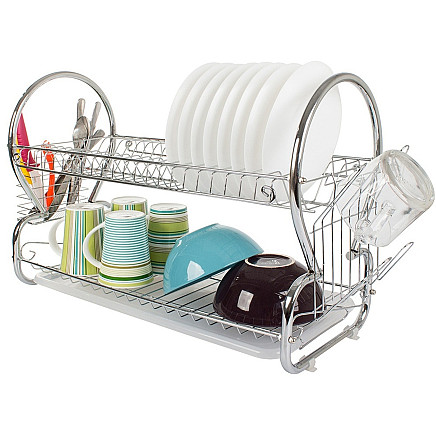 Double-deck drainer stand mixer dryer