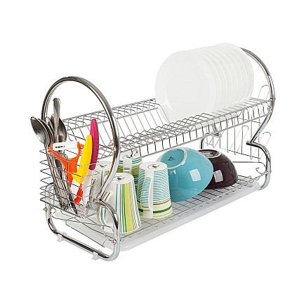 Double-deck drainer stand mixer dryer