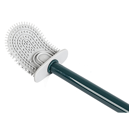 Silicone toilet brush hanging bathroom toilet