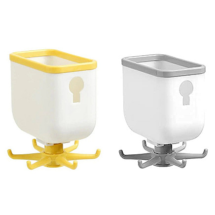 Kitchen hanger rotary toolholder shelf