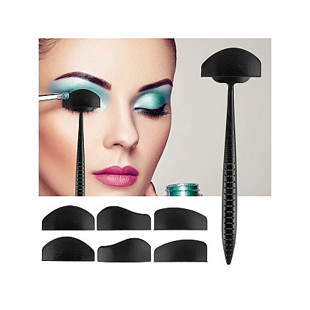 Silicone eyelid stencil set