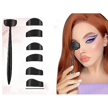 Silicone eyelid stencil set