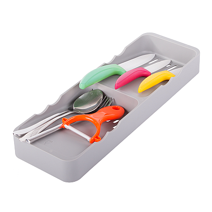 Kitchen organiser for cutlery drawer container