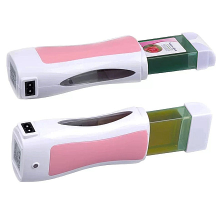 Depilation kit heater wax roll strips