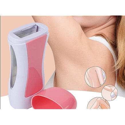 Depilation kit heater wax roll strips