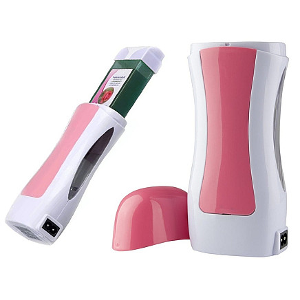 Depilation kit heater wax roll strips