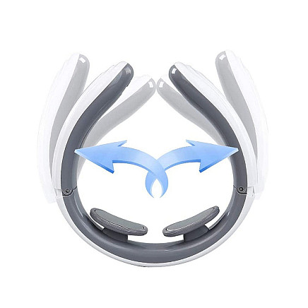 Neck tens ems electrostimulator 2in1