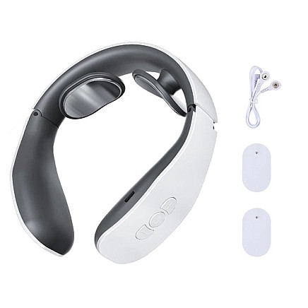 Neck tens ems electrostimulator 2in1