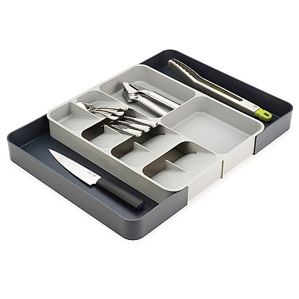 Kitchen organiser for cutlery drawer container