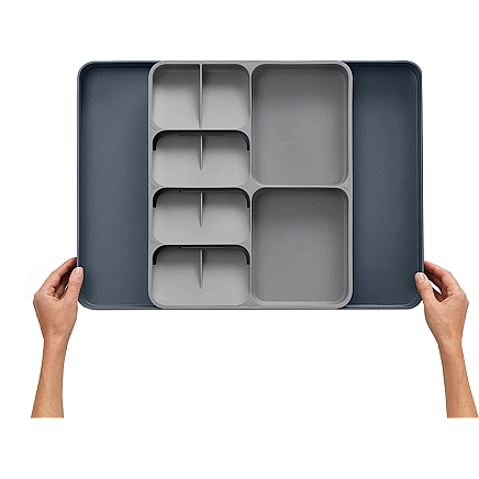 Kitchen organiser for cutlery drawer container