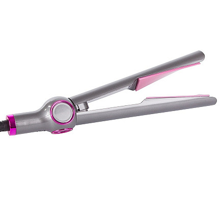 Hair straightener ceramic curling iron 2in1 lcd