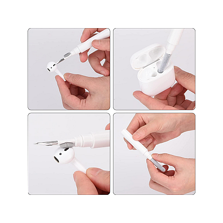 Cleaning kit for telephone handsets