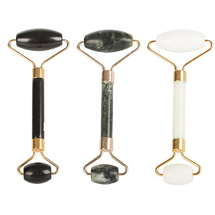 Jade roller face massager