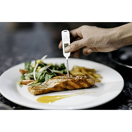 Lcd digital kitchen thermometer wine meat probe