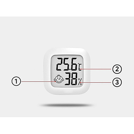 Digital thermometer weather station room hygrometer