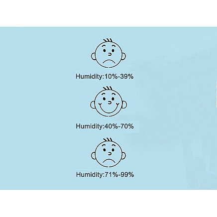 Digital thermometer weather station room hygrometer