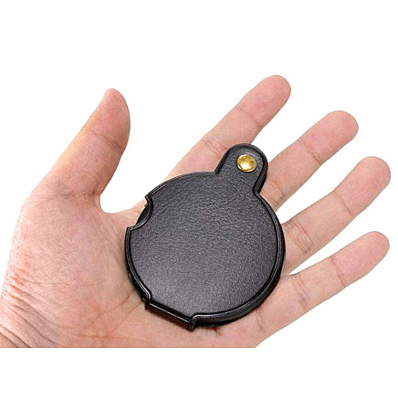 Folding pocket magnifier small mini case