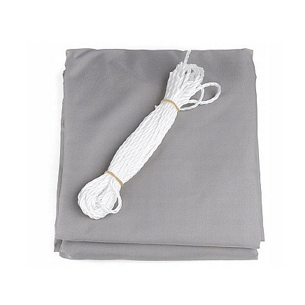 Grey 4x3m waterrestricted garden sign