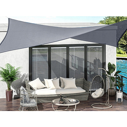 Grey 4x3m waterrestricted garden sign