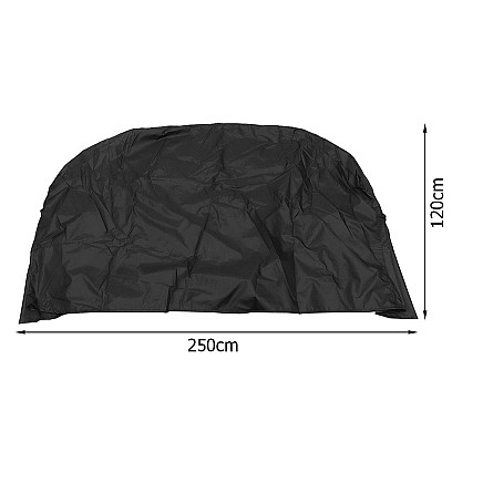 Waterproof cover for garden barbecues