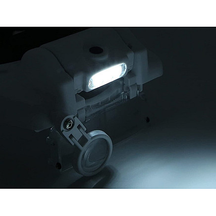 Galvas lupa ar 3 LED apgaismojumu, palielinājums 1.5x-11.5x