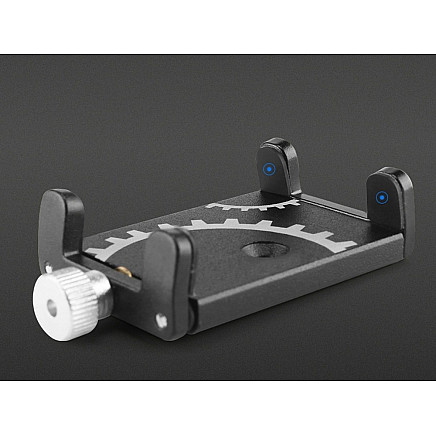 Handlebar phone holder aluminium