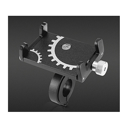 Handlebar phone holder aluminium