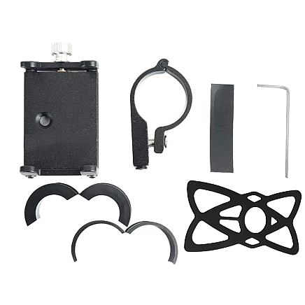 Handlebar phone holder aluminium