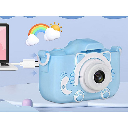 Digital camera for children with games camera games kitty