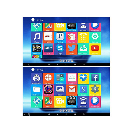 Smart TV pierīce Android 4K multivides atskaņotājs