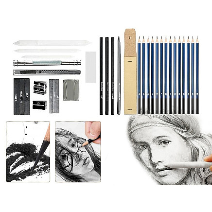Professional drawing sketch set 32in1