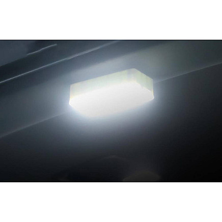 Temporary car park telephone number magnet light